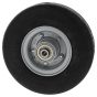 Pivot Wheel Assembly for Husqvarna Broom Attachment - OEM No. 588 09 49-01