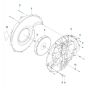 Fan Assembly for Husqvarna 590BTS