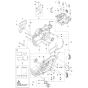 Crankcase for Husqvarna 592 XP-XPG