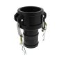 2" Type C Camlock Coupling x Hose Tail - Polypropylene