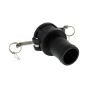 2" Type C Camlock Coupling x Hose Tail - Polypropylene