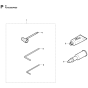 Accessories Assembly For Husqvarna 61 Chainsaw 