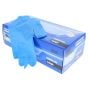 Blue Nitrile  Disposable Gloves, Powder & Latex Free - Size: Large (100 Pack)