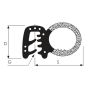 20mm Rubber Door/Window Seal