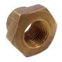 Brass Reducing Bush 1/4" BSP Female  to 3/8" BSP Male