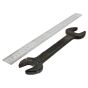 Open End Spanner 7/16 Whit x 1/2 W - Snail Brand