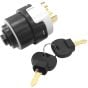 3 Position Ignition Switch fits JCB 1CX, 2CX Digger c/w 2 x 14603 Key - Replaces 701/80184