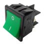 Green Rocker Switch for Numatic 'Henry' Hoover Vacuum Cleaner - OEM No. 220582