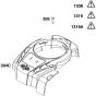 Blower Housing Assembly for Briggs and Stratton Model No. 104M02-0196-F1 Vertical Shaft Engine