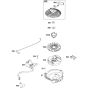 Flywheel Assembly for Briggs and Stratton Model No. 104M02-0196-F1 Vertical Shaft Engine