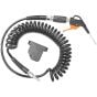 Prevost 4m Coiled Compressed Air Hose & Blowgun Kit 12 bar