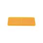 Amber Rectangular Self Adhesive Side Reflector for Ifor Williams GH105 Trailers 
