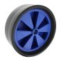 10" (255mm) Sand Hopper Wheel Solid Rubber Tyre