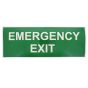 Self Adhesive Emergency Exit Sign - 400x150mm