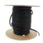 1mm 2 Core Cable H07 Black Rubber Flexible (50m roll)