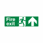 Self Adhesive Fire Exit Sign - 450X150mm