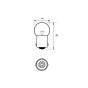 Bulb 24v 5W BA15S (Pack of 10) - 8-001-49
