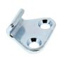 Large Catch Plate (Zinc Plated, Vertical Fixing)