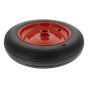 Barrow Wheel 13" Solid Tyre 1" Bore with Metal Centre and Grease Nipple