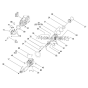 Housing Body Assembly for Paslode / Spit Pulsa 800E Nail Gun