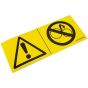 Decal Danger Zone UK Fits Belle Maxi 140 Mixer - 800/99809