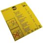 Decal (Motor Rating 110V - 50HZ Euro) Fits Belle Minimix - 800/21260