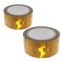 Yellow Conspicuity/ Reflective Tape ECE-104 50mm x 12.5m (Pack of 2)