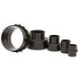 SIP 5pc Dust Collector Adaptor Set 100mm Default outlet