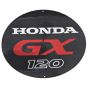 Model Name Plate  for Honda GX120 Engine - OEM No. 87521 Z4H 000