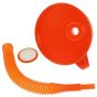 Round Funnel with Detachable Flexible Spout - Size: 162mm