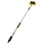 Vehicle Wash Brush Heavy Duty Soft Nylon Head 3ft - 6ft Extendable