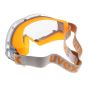 Uvex Ultrasonic Goggle (Clear) used with Respirators - Can be worn over glasses