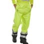 Belfry Hi-Vis Over-Trousers EN471 Class 1 Two-Tone Saturn Yellow/Navy