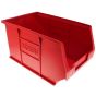 Red Plastic Wall Panel Storage Bins Size 5 - Pack of 10
