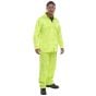 Nylon B-Dri Suit Zip Front Jacket & Elasticated Trouser Saturn Yellow