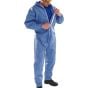 Disposable Boiler-suit Type 5/6 For Fine Dust Particles 2Way Zip N/Blue