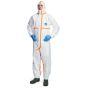 Tyvek 800J Hooded Coverall Oil Replant for Industrial Cleaning White