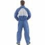 3m 4530 Coverall Hazardous Dust Protection L/Weight Fabric Blue/White