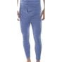 Thermal Long John Trousers Soft Poly/viscose Fibre Base Layer Blue