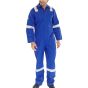 Fire Retardant Boiler-suit Concealed Stud Fastening Breast Pocket Royal