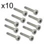 10 Pack of M5x32 Screws for Stihl TS410 - Replaces 9022 371 1073