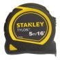 Stanley Tape Measure 5m/16ft Impact Resistant Polymer Coated Blade