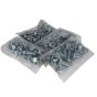 1/4" UNF x 1" Zinc Plated 8.8 HT Setscrews 200 Pack