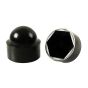 Nut Cap M6 (Black) - Pack of 50