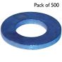 Table 3 Flat Washers, Zinc Plated, I.D: 5/16", Pack of 500