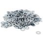 Table 3 Flat Washers, Zinc Plated, I.D: 3/8", Pack of 500