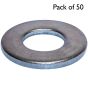 From A Stainless Steel Washers, I.D. 20 mm (Heavy Duty) - Pack of 50