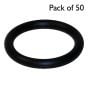 Metric O Rings, I.D. 10 mm, Thickness 2.5mm - Pack of 50