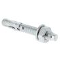 Through Bolts, Size: M10 x 75, Zinc/Yellow Passivated - Pack of 50