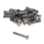 M8 x 50 A2 Stainless Steel DIN 931 Hexagon Head Bolt 100 Pack